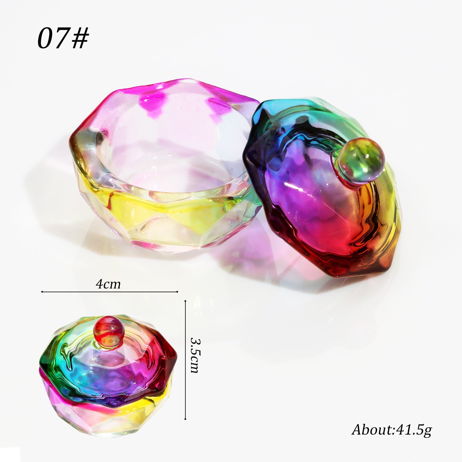 Aurora Dazzle Nail Art Crystal Cup - Pansytracy