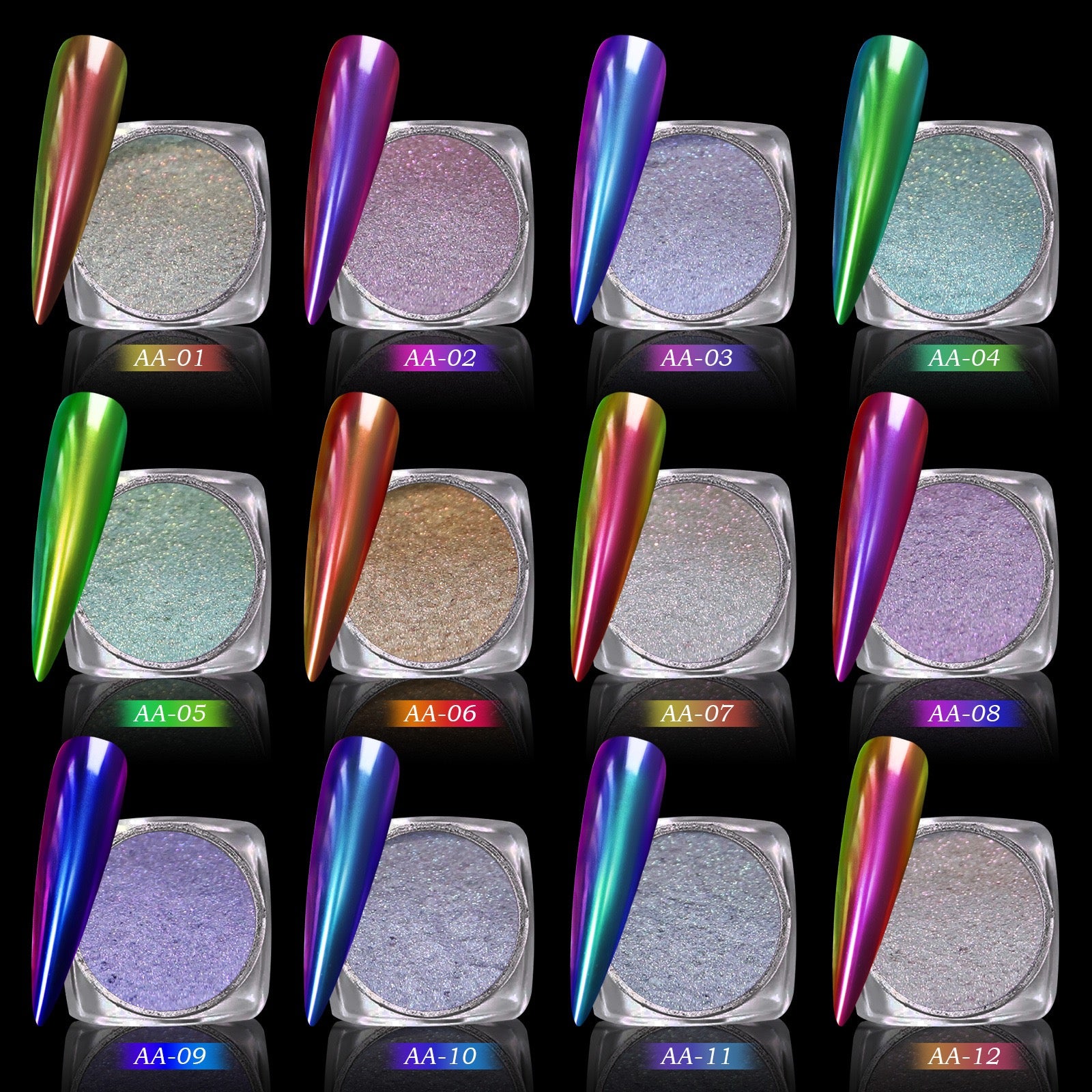 PANSYTRACY Magic Mirror Powder Optical Color Change - Pansytracy