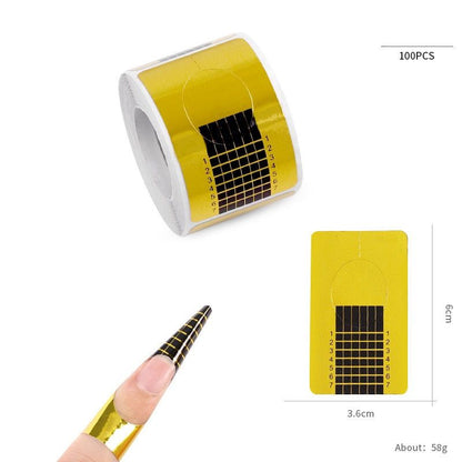 PANSYTRACY Nail Art Paper Tray Extension Nail Tools - Pansytracy