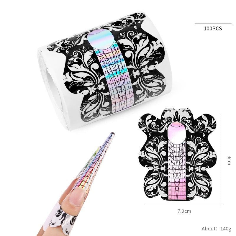 PANSYTRACY Nail Art Paper Tray Extension Nail Tools - Pansytracy