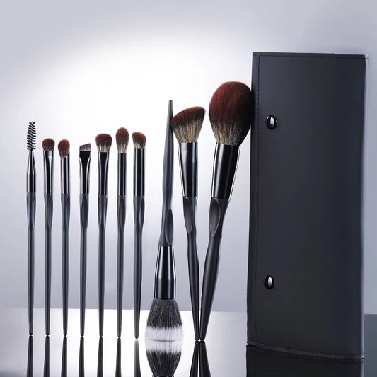 10Pcs Makeup Brush Set - PANSYTRACY