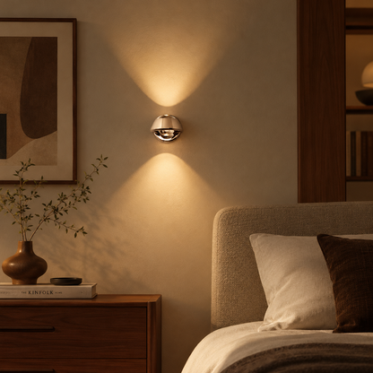 Minimalist Warm Glow Wall Sconce