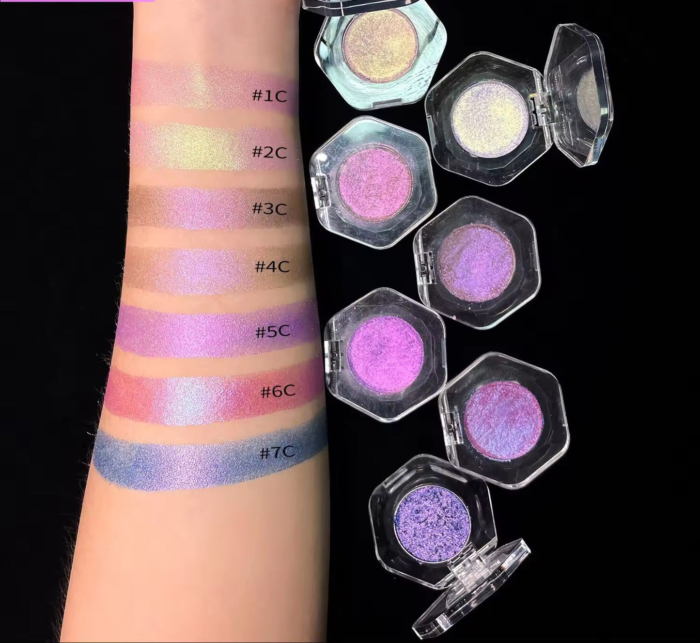 Illuminator eye shadow