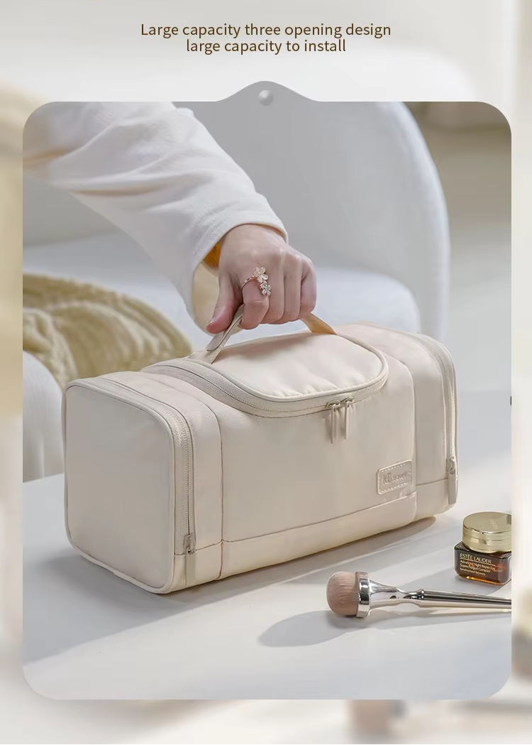 Eco-friendly Large Capacity Cosmetic Toiletry bag