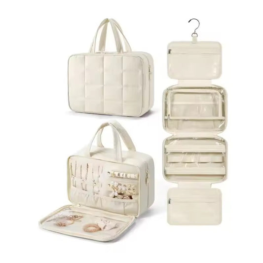 Large Capacity Travel Cosmetics Toiletry Bag