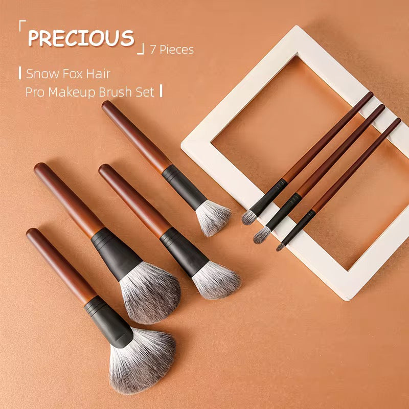 Luxury 7 Pieces Makeup Brush Sets