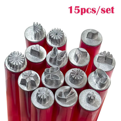 Nail Art Pressed Molding Pen Set Nail Art Doodle Embellishment Tool DIY - PANSYTRACY