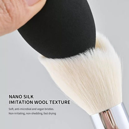 PANSYTRACY 7Pcs Professional Makeup Brush Set – Essential Face & Eye Brush Kit