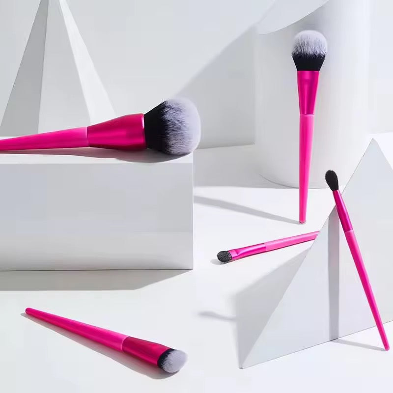 PANSYTRACYBEAUTY 10Pcs Pink Makeup Brush Set Makeup Tools