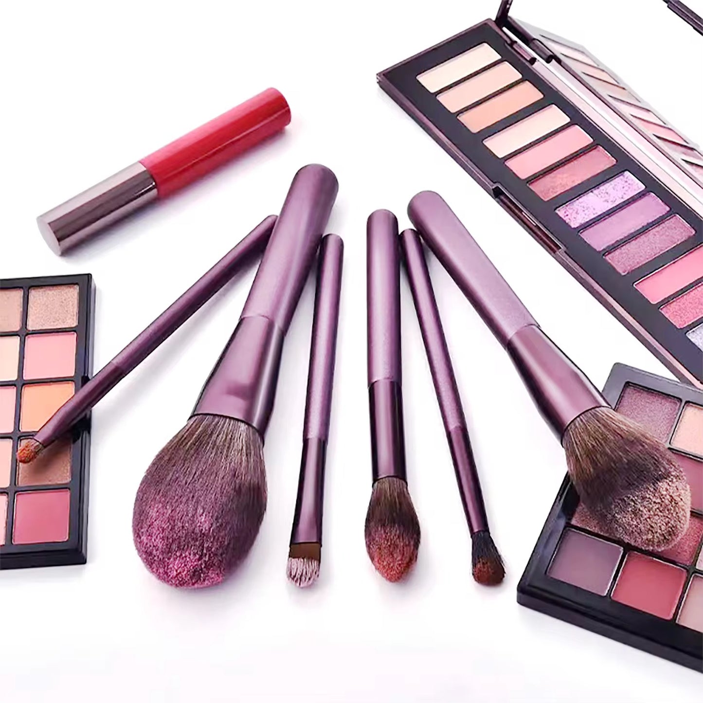 PANSYTRACYBEAUTY 12Pcs Purple Professional Makeup Brush Set