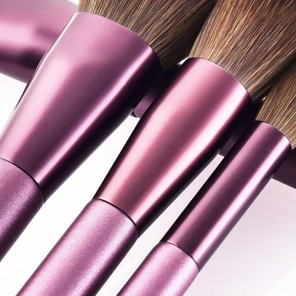 PANSYTRACYBEAUTY 12Pcs Purple Professional Makeup Brush Set