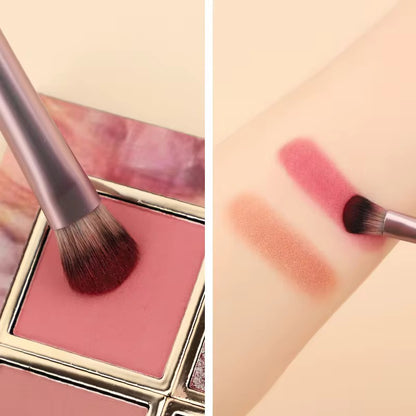 PANSYTRACYBEAUTY 4Pcs Pink Eyeshadow Makeup Brush Set