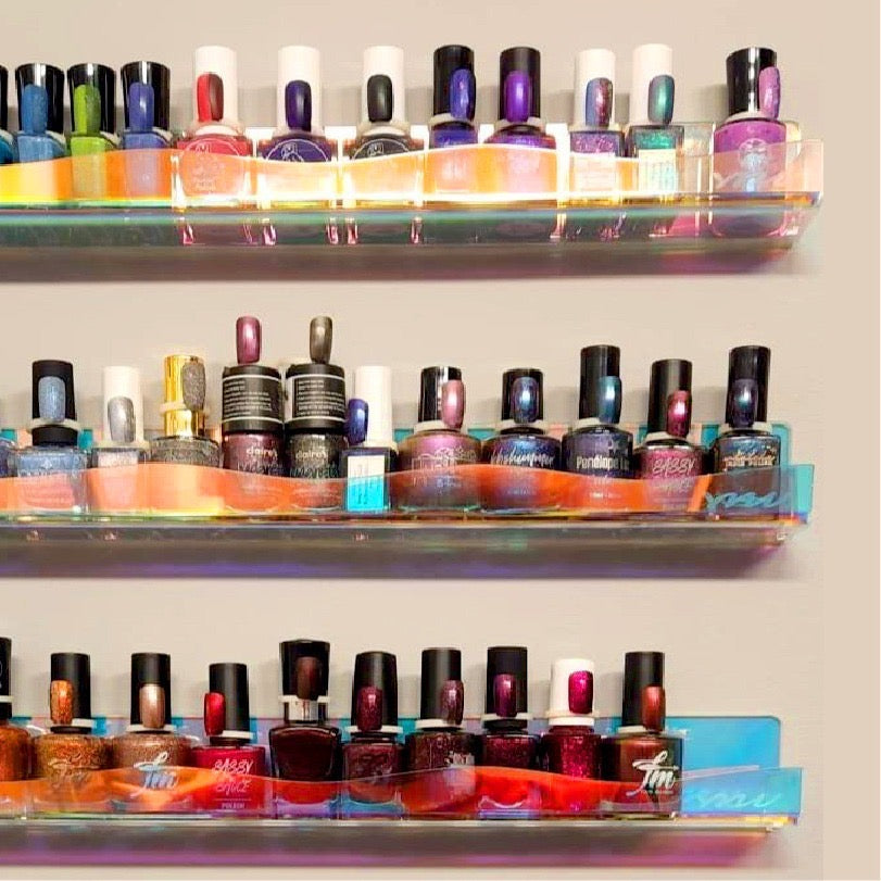 PANSYTRACY Colorful Acrylic Nail Polish Holder（2 Pieces） - Pansytracy