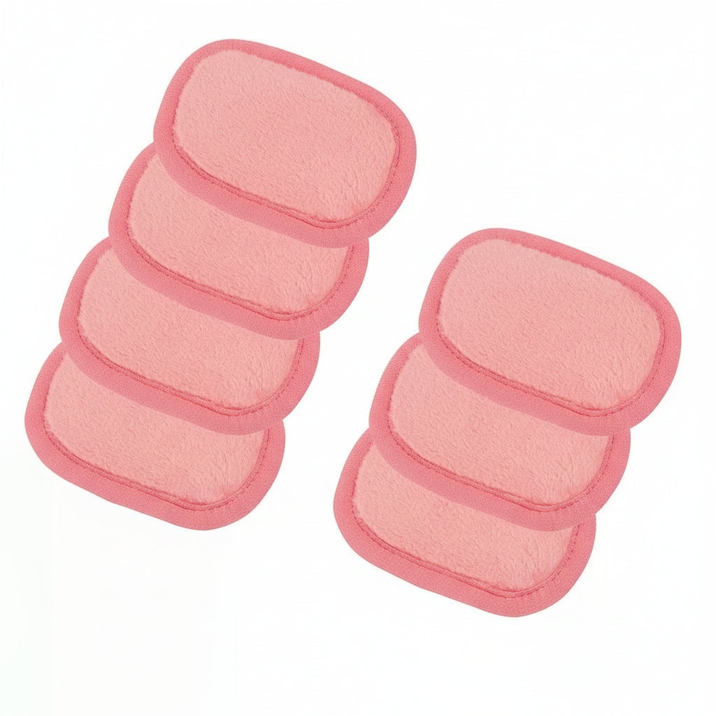 PANSYTRACY BEAUTY 7Pcs Makeup Removal Cotton Pads Reusable Facial Clean