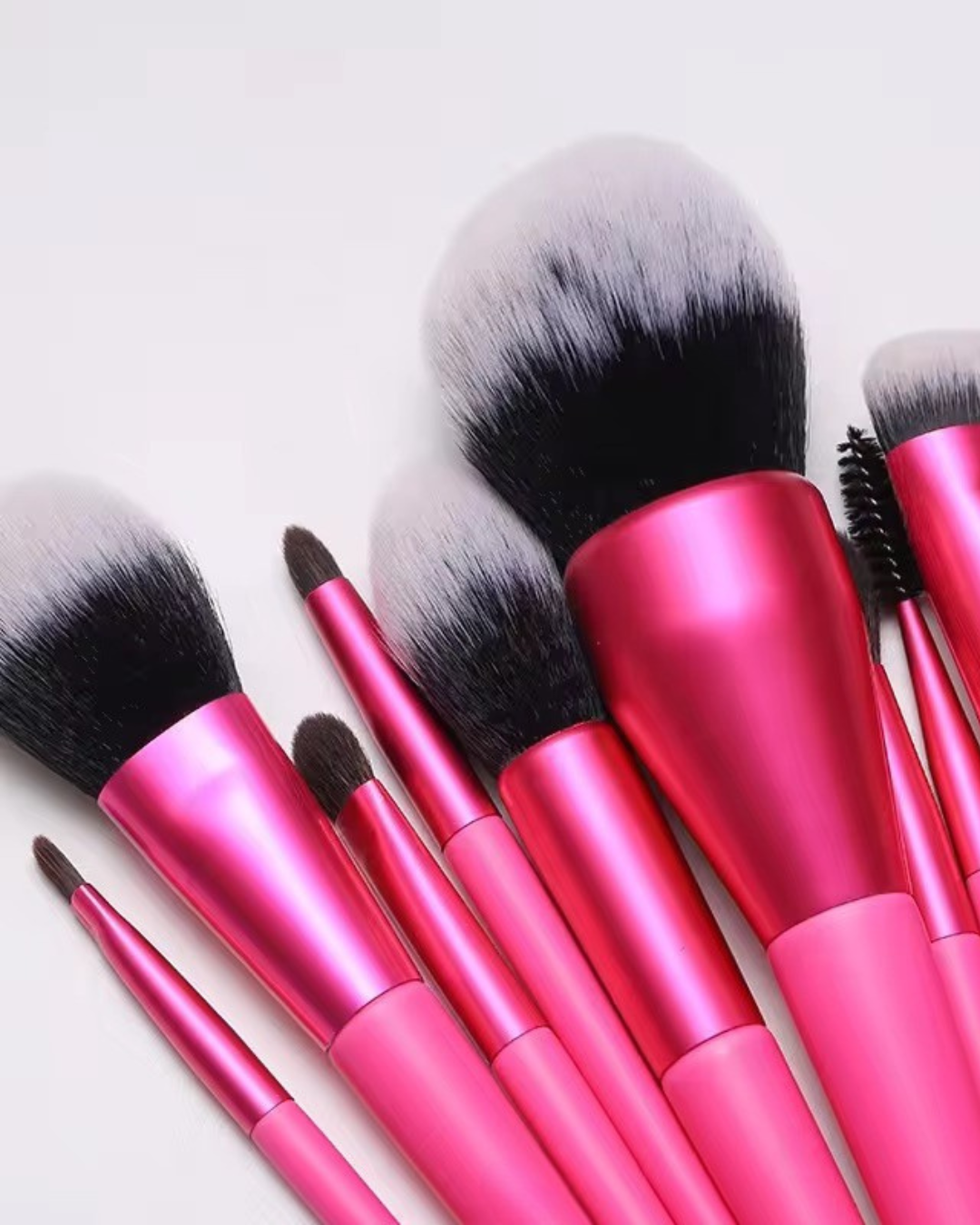 PANSYTRACYBEAUTY 10Pcs Pink Makeup Brush Set Makeup Tools