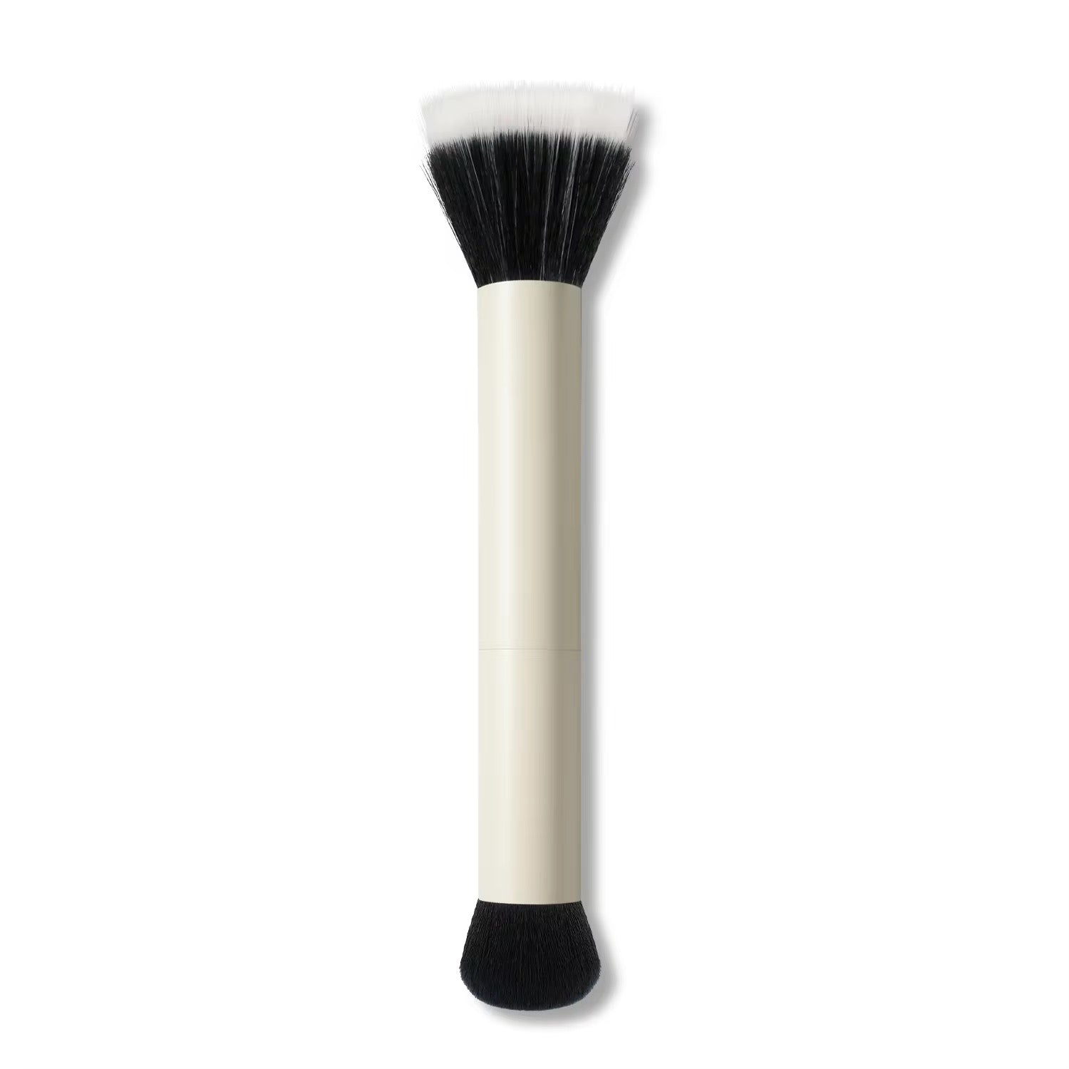PANSYTRACY Dual-Ended Face Makeup Brush Foundation Contouring Beauty Tool