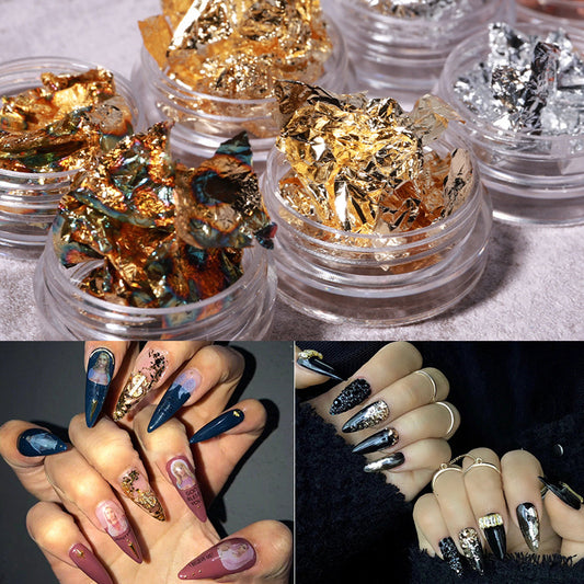 PANSYTRACY NailArt Gold Foil - Pansytracy
