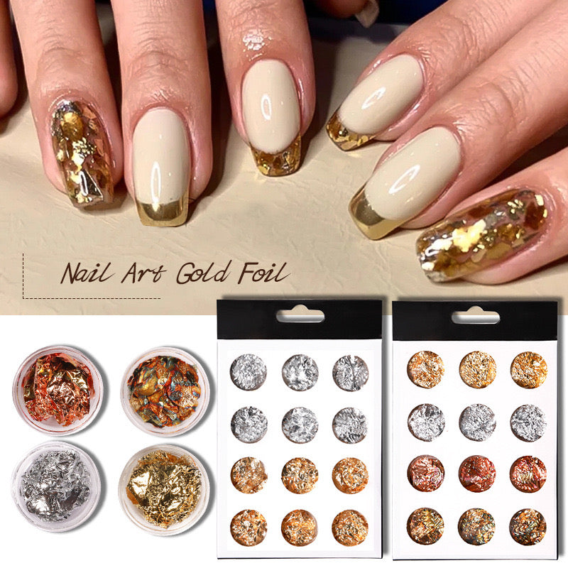 PANSYTRACY NailArt Gold Foil - Pansytracy