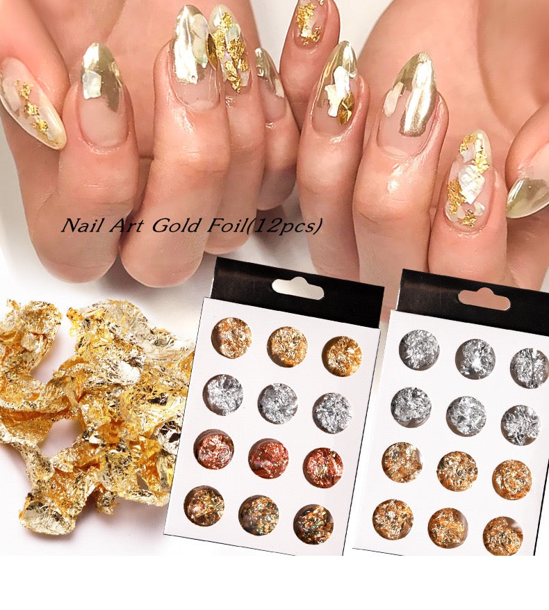 PANSYTRACY NailArt Gold Foil - Pansytracy