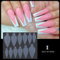 PANSYTRACY Nail Art Crystal Nail Film Molds 12 Pieces - Pansytracy