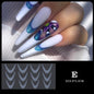 PANSYTRACY Nail Art Crystal Nail Film Molds 12 Pieces - Pansytracy