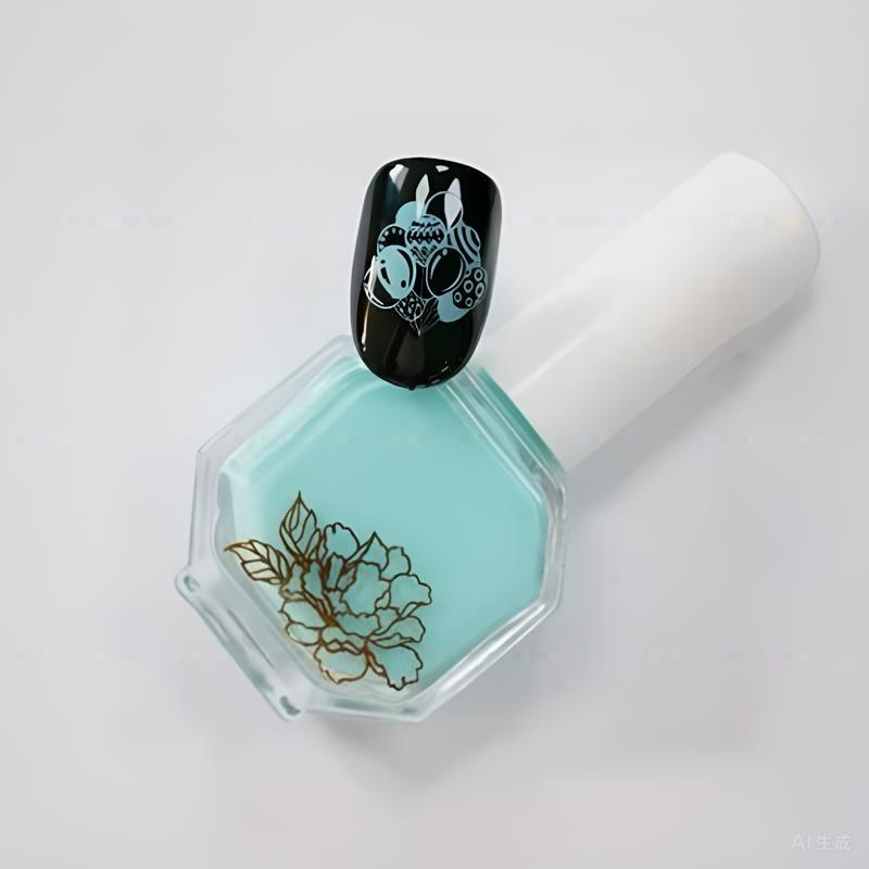 PANSYTRACY Nail DIY Printed steel plate special Nail Printing Oil Eco-friendly easy to take Figure - PANSYTRACY