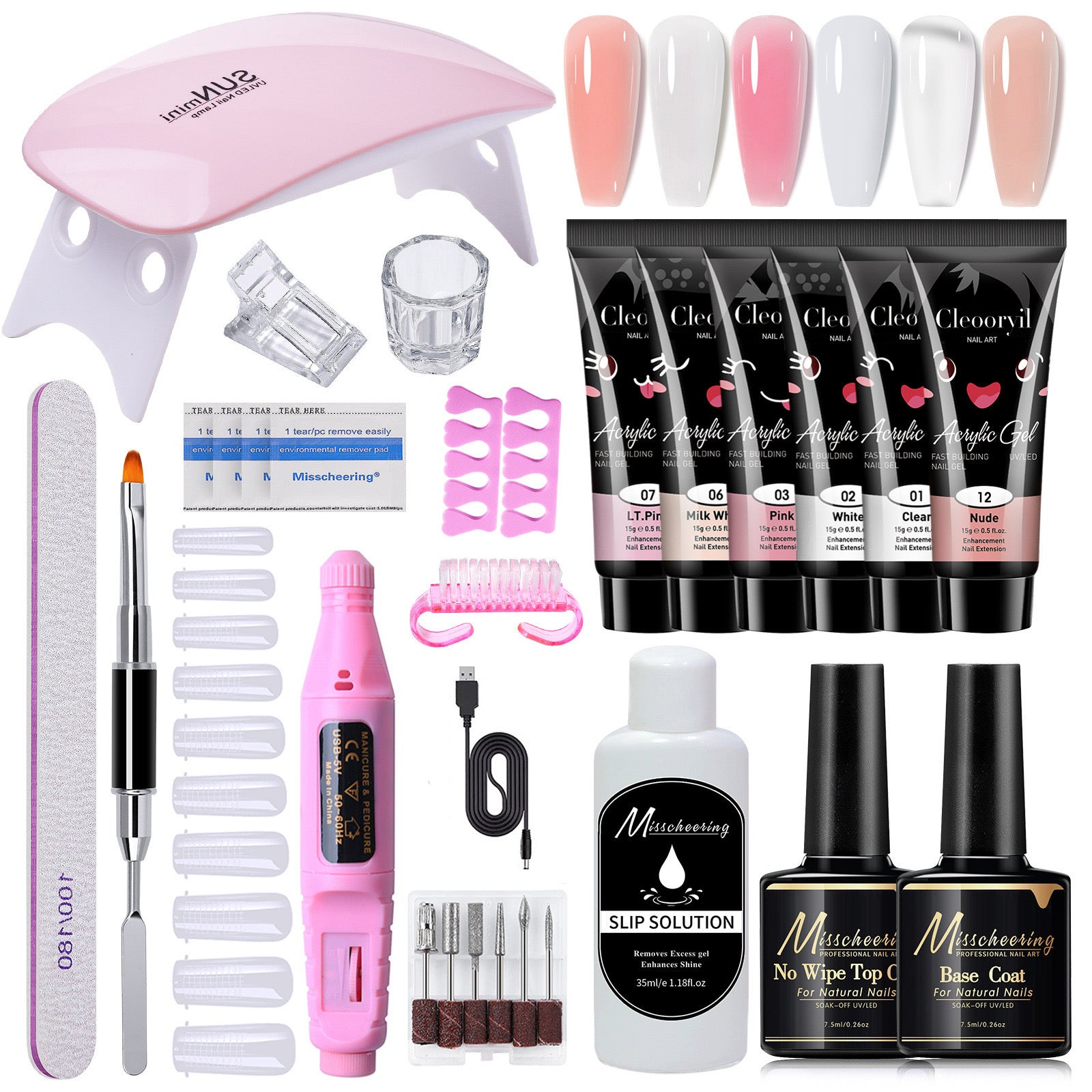 PANSYTRACY Nail Extension Gel Set - Pansytracy