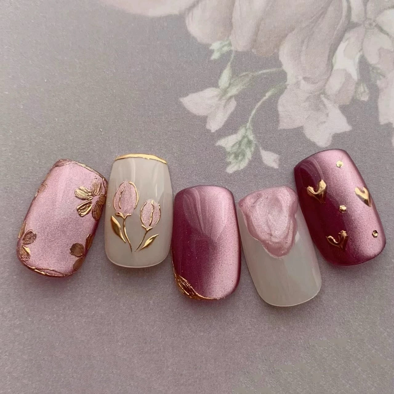 Pure Handmade Wearable Nails