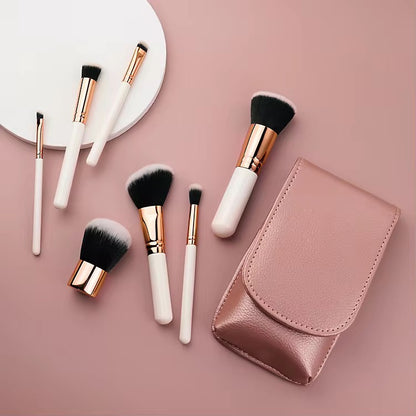 PANSYTRACY beauty Professional Travel Makeup Brush Set Portable