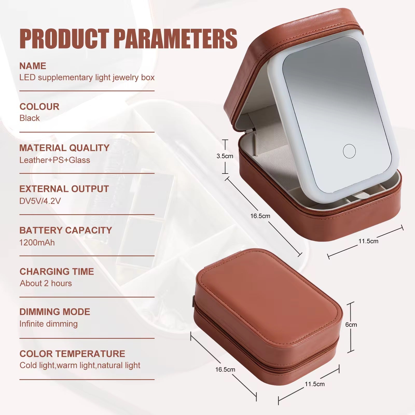 Portable Makeup Bag - PANSYTRACY