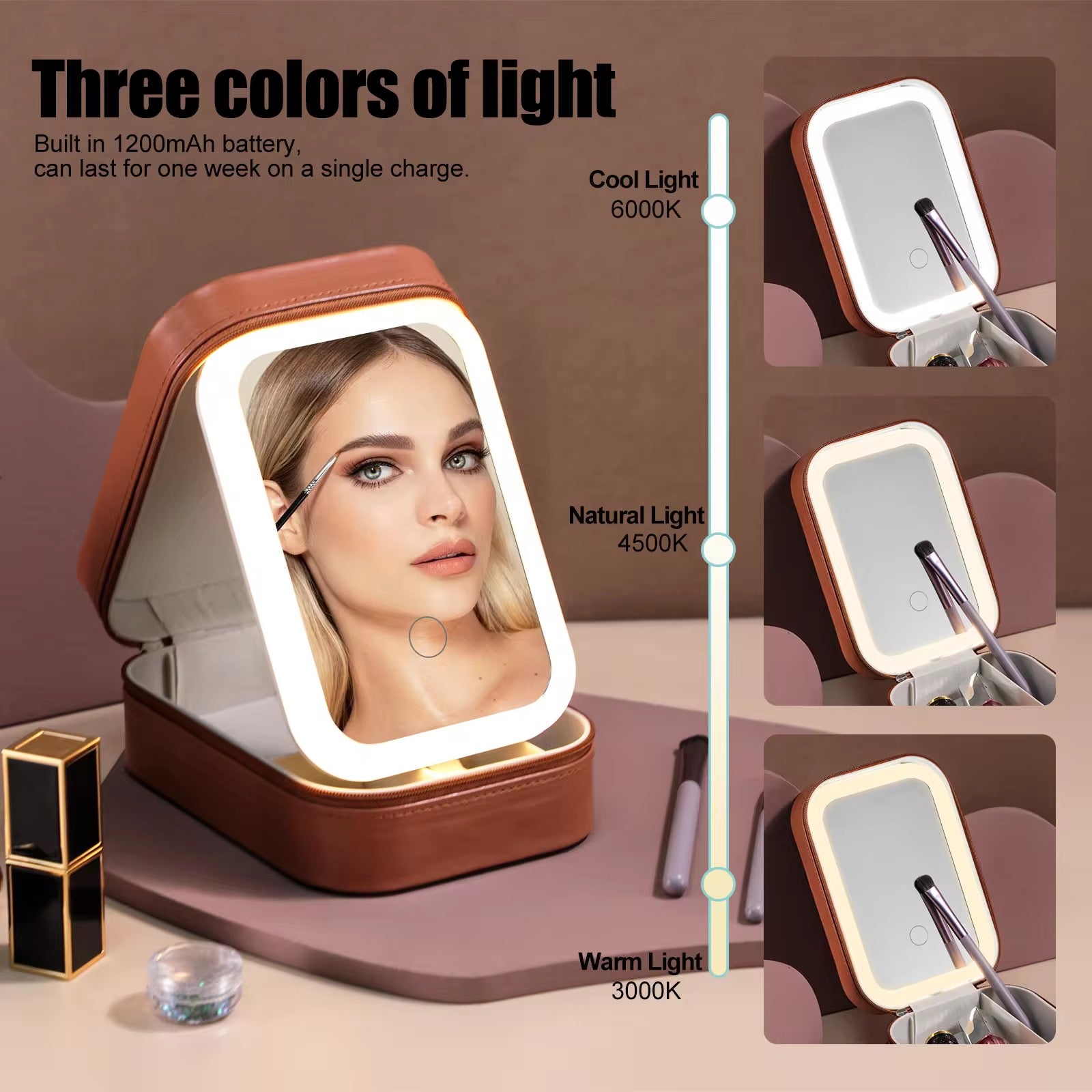 Portable Makeup Bag - PANSYTRACY