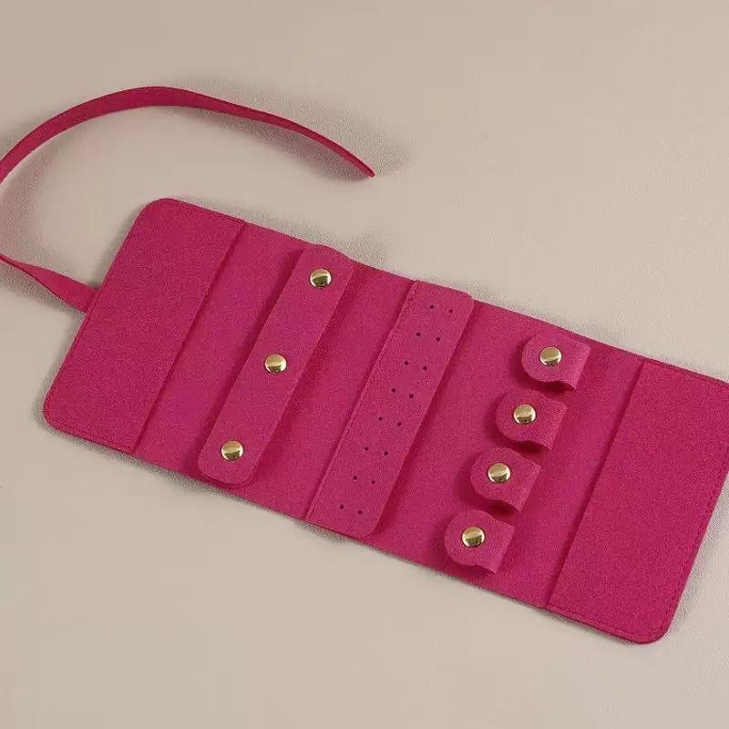 Portable Multi-Function Jewelry Roll-Up Bag