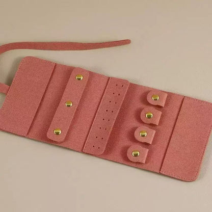 Portable Multi-Function Jewelry Roll-Up Bag