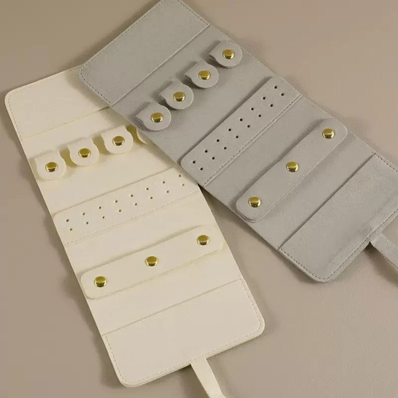 Portable Multi-Function Jewelry Roll-Up Bag