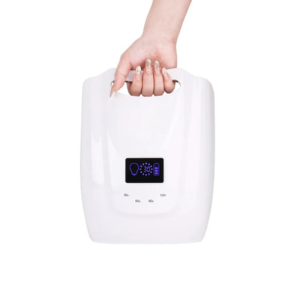 128W LED Nail Lamp Rechargeable - Pansytracy