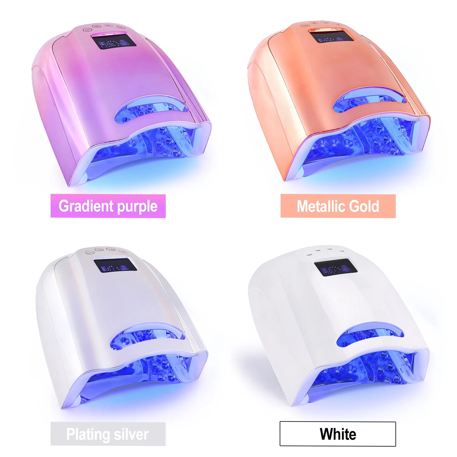 128W LED Nail Lamp Rechargeable - Pansytracy