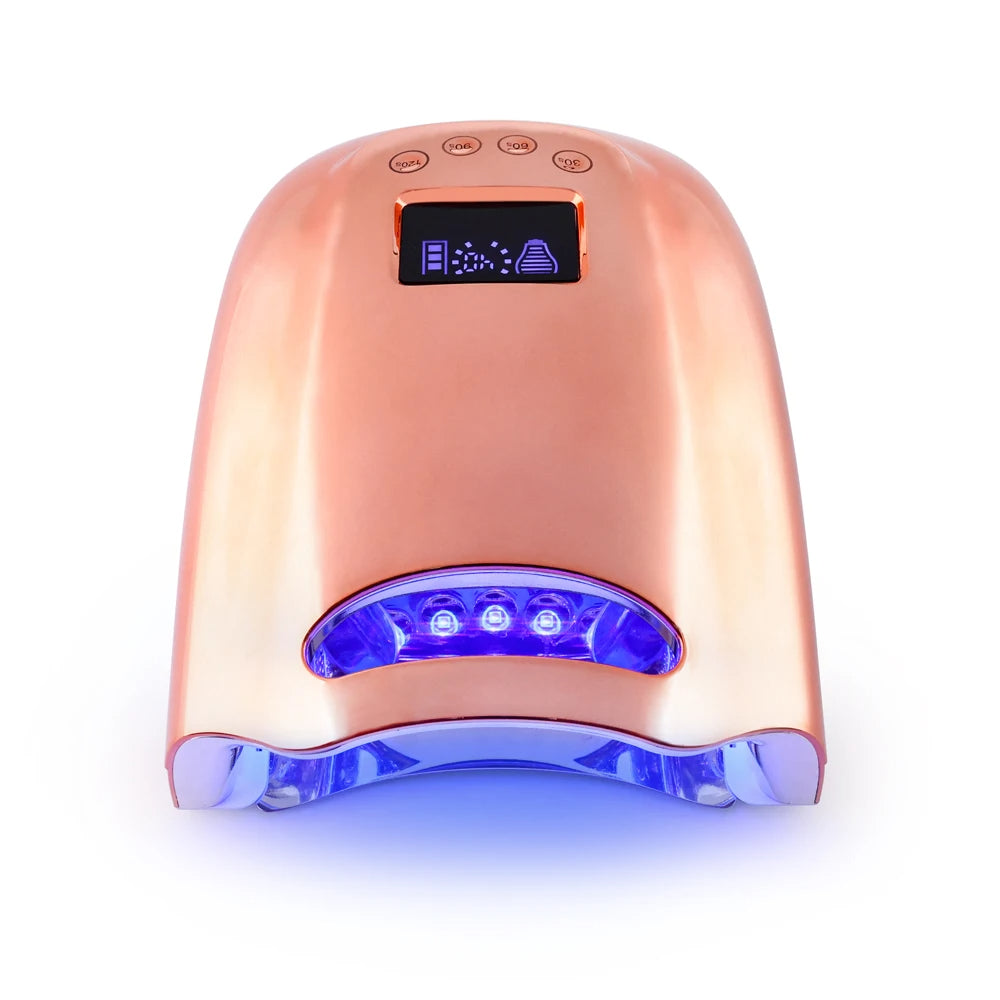 128W LED Nail Lamp Rechargeable - Pansytracy