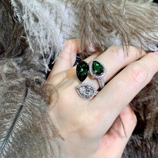 Sapphire Open Ring