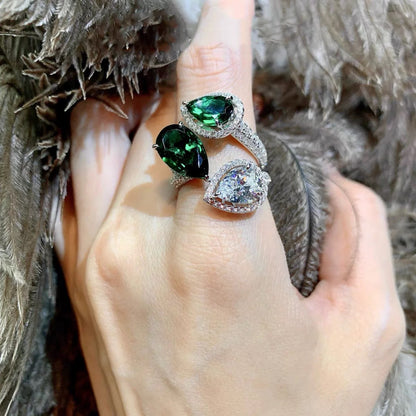 Sapphire Open Ring