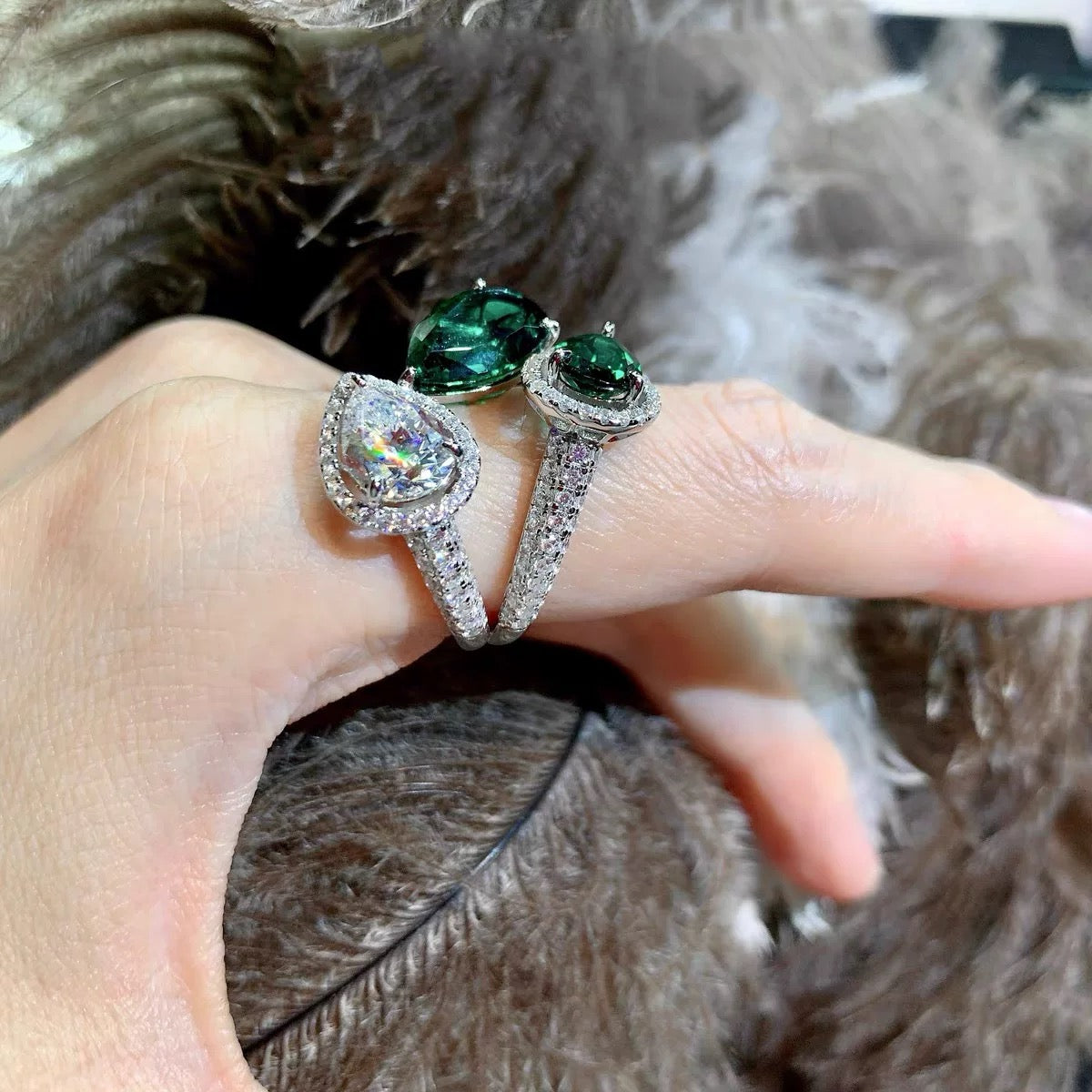 Sapphire Open Ring
