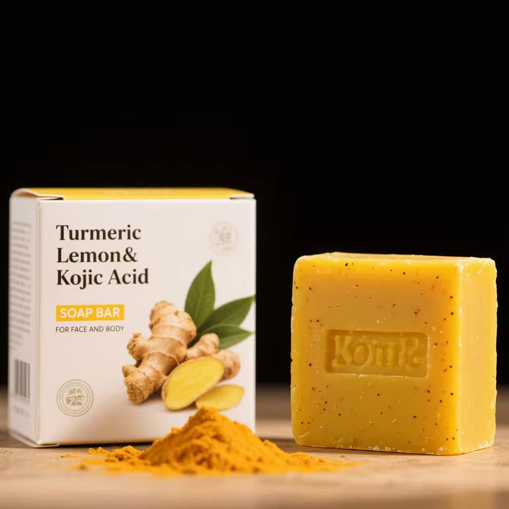 Turmenic Lemon & Kojic Acid Soap for Body & Face