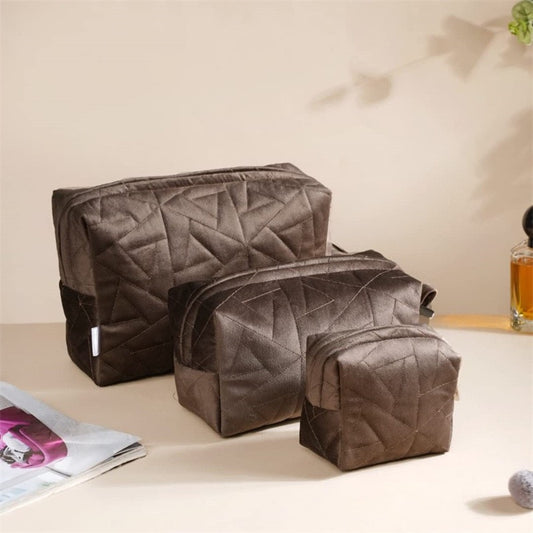 Velvet Cosmetic Storage Pouch