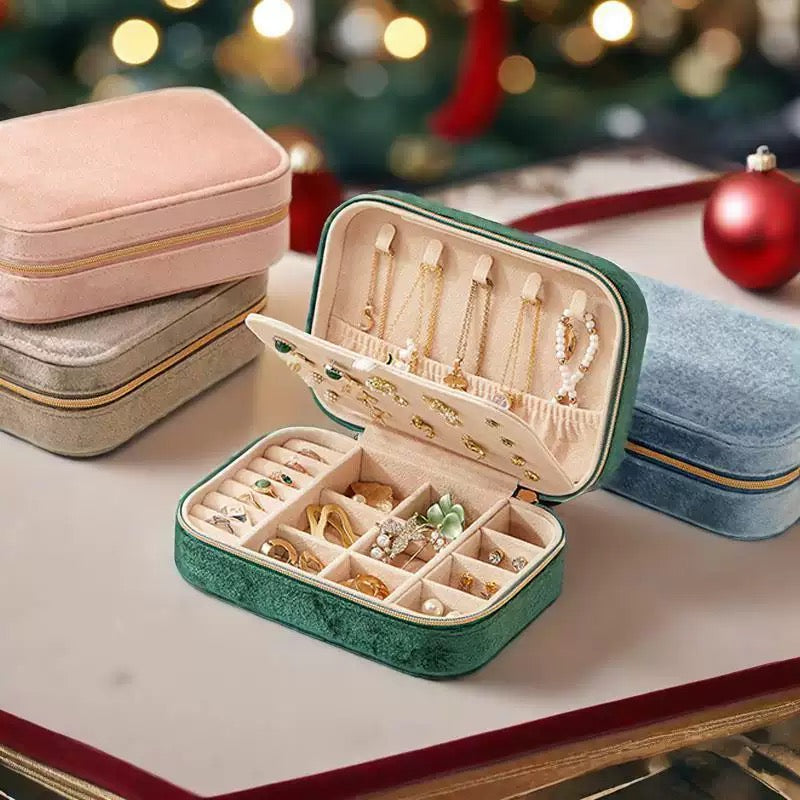 Velvet Jewelry Storage Box