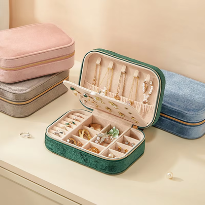 Velvet Jewelry Storage Box