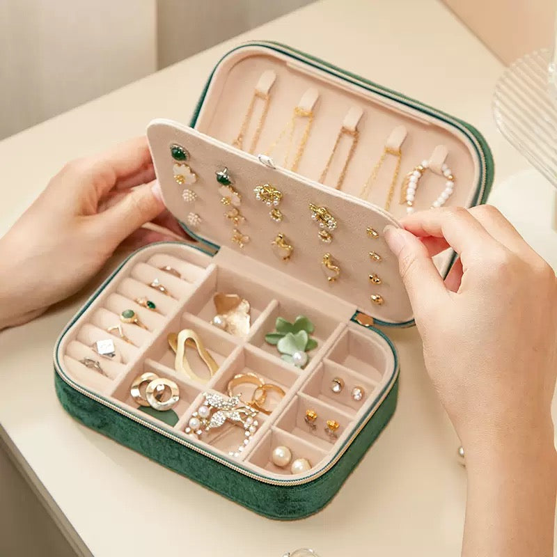 Velvet Jewelry Storage Box