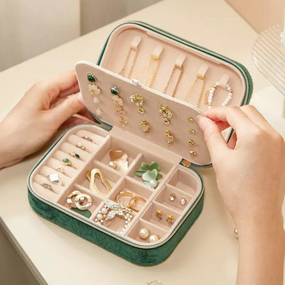 Velvet Jewelry Storage Box