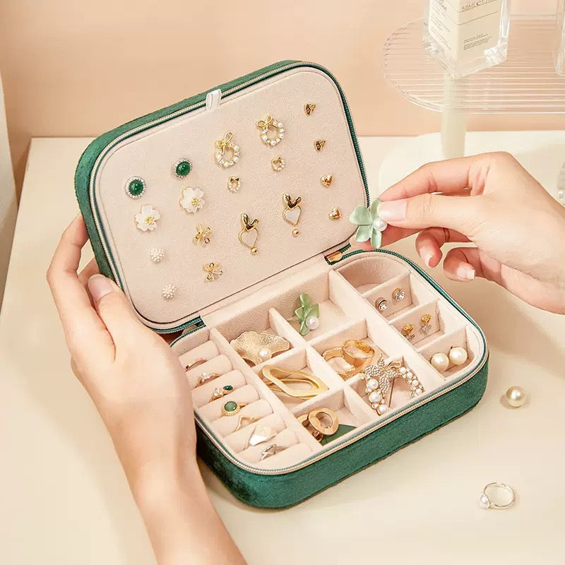 Velvet Jewelry Storage Box