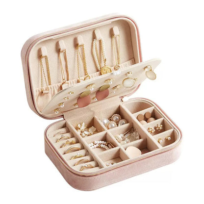 Velvet Jewelry Storage Box