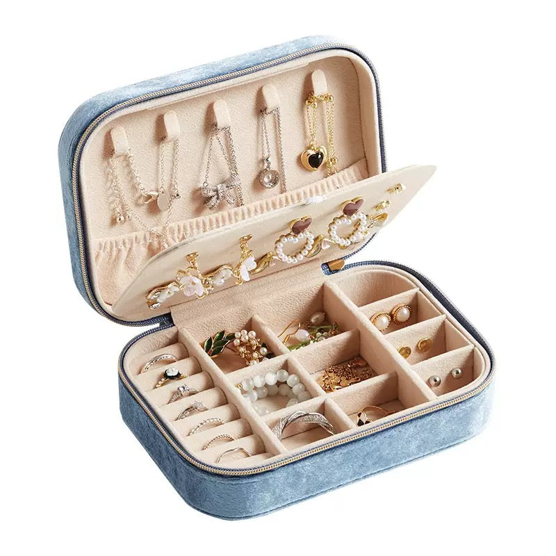 Velvet Jewelry Storage Box