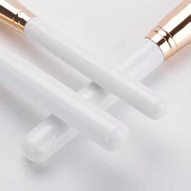White Beauty Tools 10Pcs Makeup Brush Set - PANSYTRACY